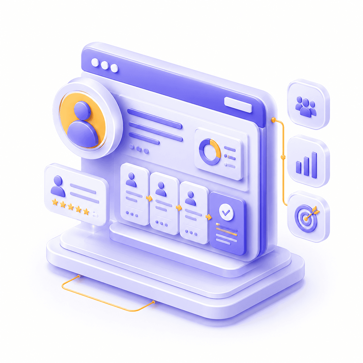 CRM Infrastructure illustration